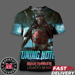 Tuning Notes Iron Maiden Legacy Of The Beast All Over Print Essentials T-Shirt