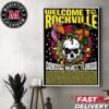 Daytona Beach FL Welcome To Rockville Daytona International Speedway Line Up 2024 Home Decor Poster Canvas