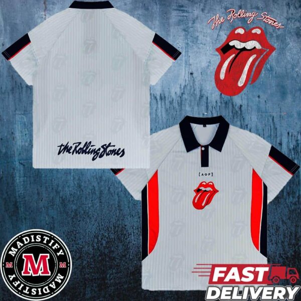 AOF Record x The Rolling Stones 2024 Merchandise Polo Shirt