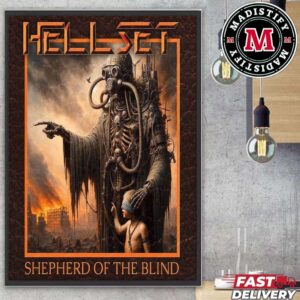 Album Shepherd of the Blind By Hellset Release On June 15th 2024 2nd Album From Rzeszow Podkarpackie Polish Thrash Metal Outfit Home Decor Poster Canvas