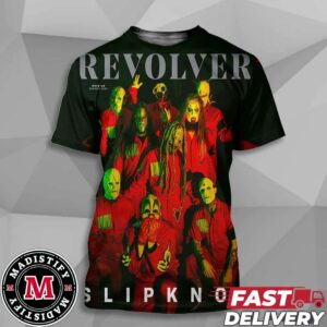 Anniversary 25 Years Of Pain Band Members Slipknot x Revolver Magazine Issue 168 Summer 2024 All Over Print Unisex T-Shirt