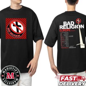 Bad Religion Europe 2024 Tour Schedule List Date Two Sides Essentials Unisex T-Shirt