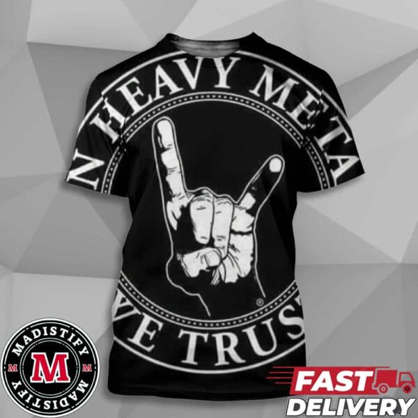 In Heavy Metal We Trust All Over Print Unisex T-Shirt