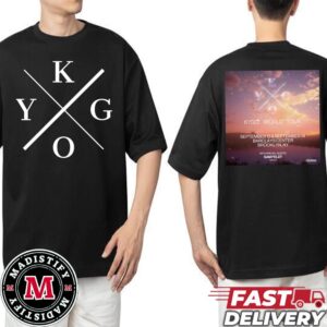 Kygo World Tour 2024 In US At Barclays Center Brooklyn New York Show Two Sides Essentials Unisex T-Shirt