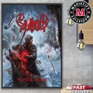 New Track Winter Storm Vigilantes In New Album Winter Storm Drops October 18th 2024 By Ensiferum Metal Home Decor Poster Canvas