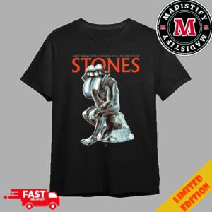 Poster The Rolling Stones philadelphia PA 2024 Lithograph On June 11 At Lincold Financial Unisex T-Shirt