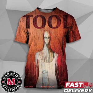 Poster Tool Effing Tool Show 2024 In Kobenhaven DK On June 22 At Copenhell Art By Pegah Salimi All Over Print Unisex T-Shirt