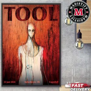 Poster Tool Effing Tool Show 2024 In Kobenhaven DK On June 22 At Copenhell Art By Pegah Salimi Home Decoration Poster Canvas