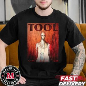 Poster Tool Effing Tool Show 2024 In Kobenhaven DK On June 22 At Copenhell Art By Pegah Salimi Unisex Essentials T-Shirt