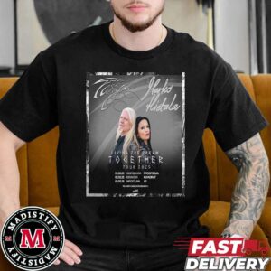 Tarja Turunen Concerts With Marko Hietala In Poland As Part The Living The Dream Together Tour 2025 Schedule List Date Unisex Essentials T-Shirt