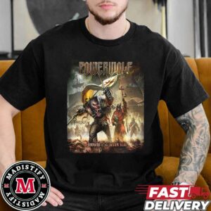 The Wolf Is Unleashed And Raging At Sea Our New Single Sinners Of The Seven Seas Release In 2024 Powerwolf Heavy Metal Unisex Essentials T-Shirt