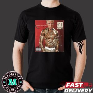 50Cent Funny Trump Gets Shot And Now I’m Trending Get Rich Or Die Tryin Donald Trump Shoot Elections 2024 Merchandise T-Shirt