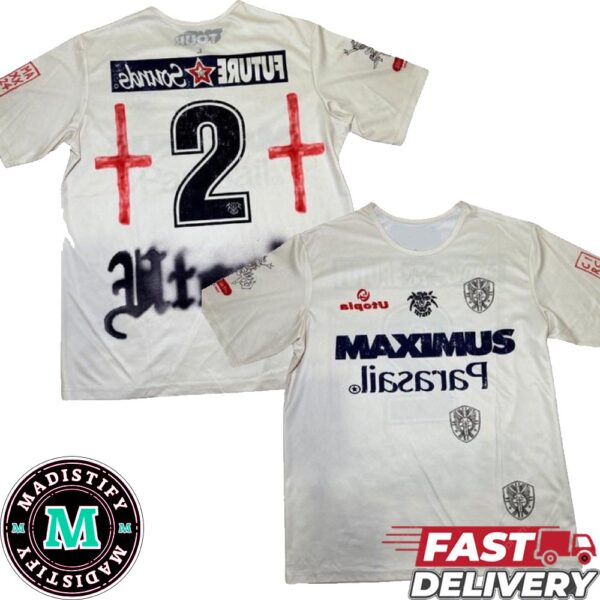 A Look At The White Circus Maximus Kit Travis Scott UTOPIA Future No 2 MA XX 24 3D T-Shirt