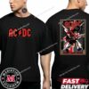 AC/DC Power Up London England Tour 2024 Event Merch Poster Black White And Red Version At Wembley Stadium On July 3rd And 7th 2024 Unisex Essentials T-Shirt