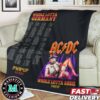 ACDC PWR UP Tour 2024 Angus Guitar Fleece Blanket