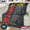 ACDC Whole Lotta Rosie PWR UP Tour 2024 Germany Fleece Blanket