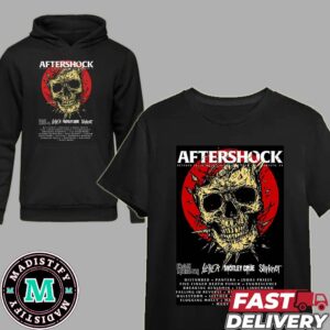 Aftershock Poster Contest October 10-13 2024 Discovery Park Sacramento CA Line Up New Version T-Shirt Hoodie