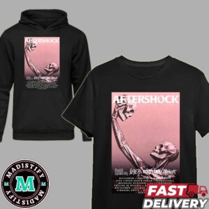 Aftershock Poster Contest October 10-13 2024 Discovery Park Sacramento CA Line Up Skull Version T-Shirt Hoodie