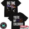 Big Time Rush Tour 2024 Merchandise Tour Stops T-Shirt