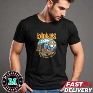 Blink-182 At Denver June 27 2024 One More Time Tour Merchandise T-Shirt