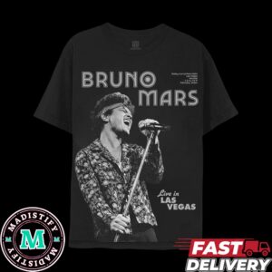 Bruno Mars Concert 2024 24K Magic World Tour Bruno Live In Vegas All Over Print T-Shirt