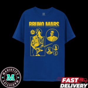 Bruno Mars Concert 2024 24K Magic World Tour Bruno Mars T-Shirt