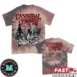 Cannibal Corpse Graveyard NA 2024 Tour T-Shirt