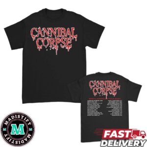 Cannibal Corpse Logo NA 2024 Tour T-Shirt