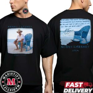 Chair Ice Blue Tee Merchandise Kenny Chesney Unisex Two Sides T-Shirt