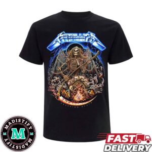 Check Out 40th Anniversary Ride The Lightning Metallica Ride The Lightning 1994 Vintage Tracks Two Sides Merchandise T-Shirt