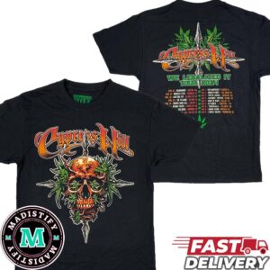 Cypress Hill Merchandise Store We Legalized It Tour 2024 Event Schedule Lists Two Sides T-Shirt