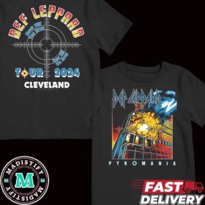 Def Leppard Pyromania Rock Till You Drop Tour Till We Drop Tour 2024 Cleveland T-Shirt