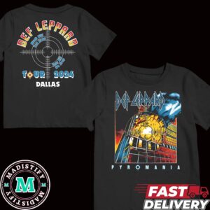 Def Leppard Pyromania Rock Till You Drop Tour Till We Drop Tour 2024 Dallas T-Shirt