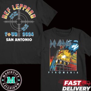 Def Leppard Pyromania Rock Till You Drop Tour Till We Drop Tour 2024 San Antonio T-Shirt