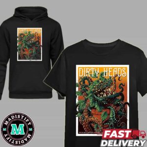 Dirty Heads Reveal Octo-flytrap July 20 2024 Wantagh New York Northwell Health At Jones Beach Theater T-Shirt Hoodie