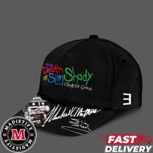 Eminem The Death Of Slim Shady Coup De Grace Logo Official Cover On July 12th 2024 Classic Hat-Cap Snapback