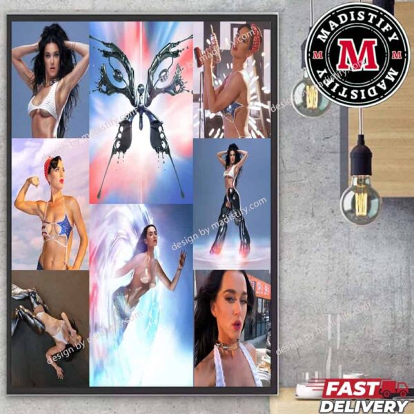 Full Picture For New Single Woman’s World By Katy Perry 143 Aesthetic Releasing On July 11st 2024 Home Decor Poster Canvas