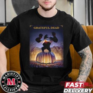 Grateful Dead Poster From Their Concert Series At Madison Square Garden Back In 89 Now Available Unisex Essentials T-Shirt