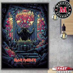 Iron Maiden Revelations Fan Art Gift 2024 Home Decor Poster Canvas