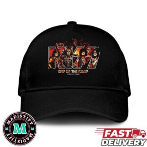 Kiss Band End Of The Road World Tour 2024 Merchandise Classic Hat-Cap Snapback