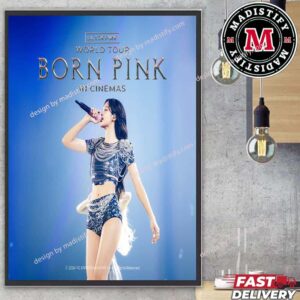 Lisa Poster For Blackpink Born Pink Tour Film 2024 In Cinemas Fan Gift Home Decoration Poster Canvas