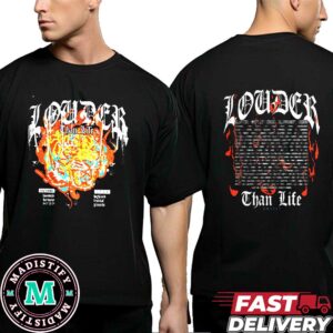 Louder Than Life Festival 2024 Line Up First Strike Merchandise T-Shirt