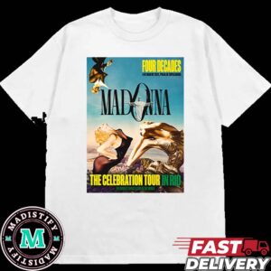 Madonna The Official Store The Celebration Tour In Rio 2024 Event Tee Four Decades T-Shirt