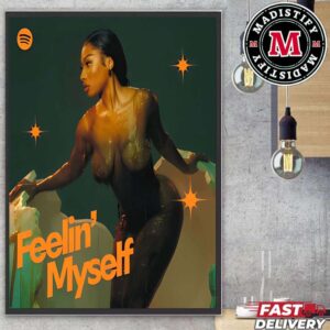 Megan Thee Stallion Covers Spotify’s Feelin’ Myself Playlist With Where Them Girls At Home Decor Poster Canvas