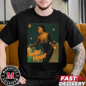 Megan Thee Stallion Covers Spotify’s Feelin’ Myself Playlist With Where Them Girls At Unisex Essentials T-Shirt