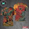 Metallica Madrid Night 2 Of 2 Limited Poster Of Puis Calzada M72 World Tour No Repeat Weekend July 14 2024 Madrid Spain Estadio Civitas Metropolitano All Over Print Unisex T-Shirt