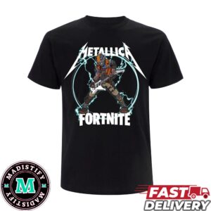 Metallica x Fortnite M72 World Tour Fuel Fire Fury Festival Season 4 Battle Stage Fuel Version T-Shirt