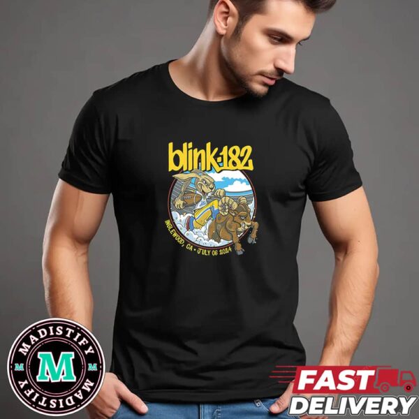 One More Time Tour Blink-182 Inglewood CA July 6 2024 Merchandise Merchandise T-Shirt