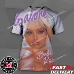 Photograph Poster For Bebe Rexha Stuns For Galore Magazine 2024 Drama Issue Unisex All Over Print Essentials T-Shirt