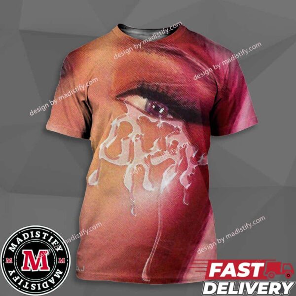 Poster For New Song Okay By Nicki Minaj x David Guetta Release In 2024 Unisex All Over Print Essentials T-Shirt